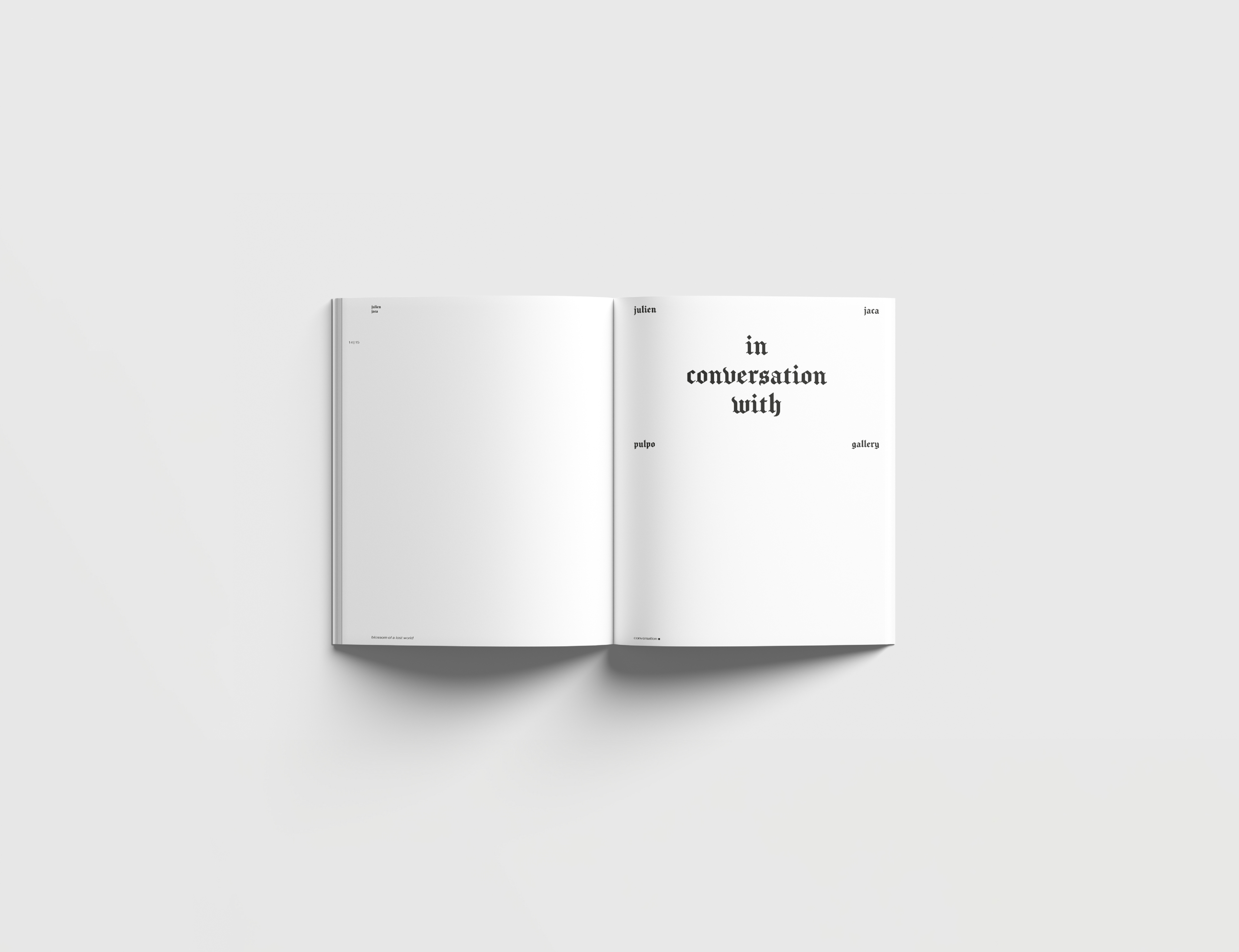 Stationery design of letterhead and business cards for the company Anders on top of a blurred photo of a house interior.